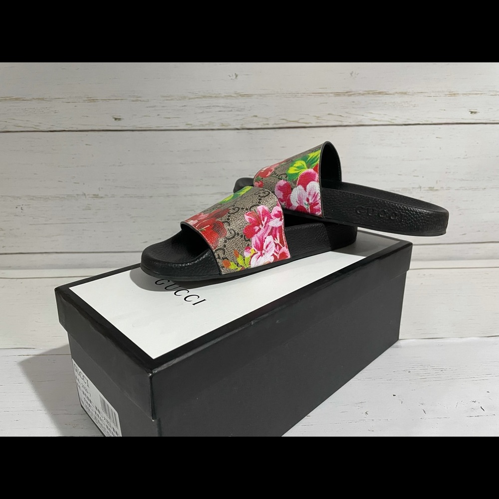 Gucci Floral Slides